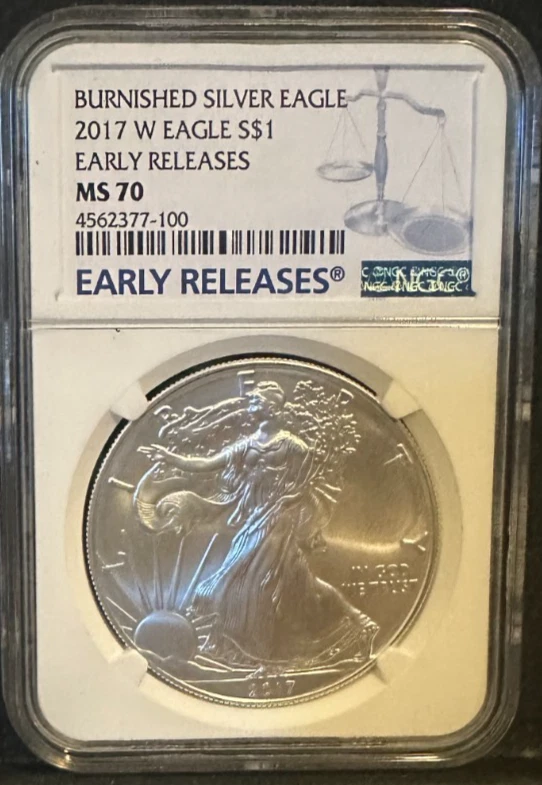 2017 Grade MS 70 NGC Certified Silver Bullion Coins for sale | eBay