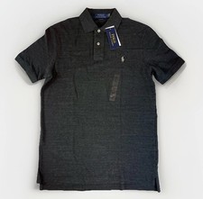 NWT Polo Ralph Lauren Mens Classic Fit Small Short-Sleeve Pony Polo Shirt Black
