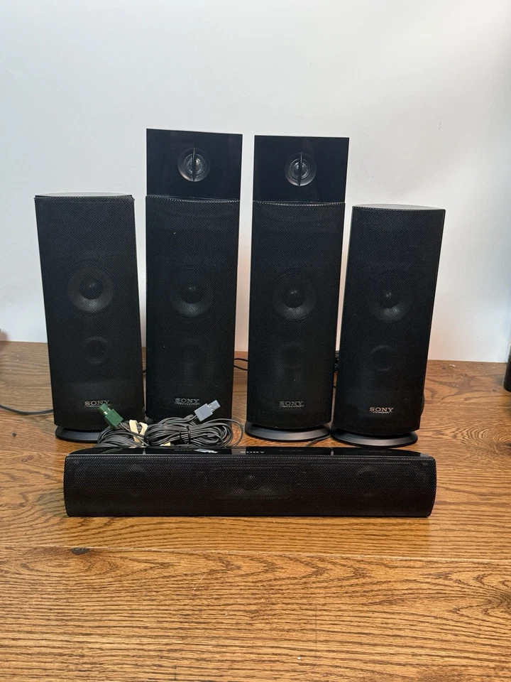 Sony BDV-N790W Lautsprecher Set - SS-TSB112 Front, SS-TSB111 Surround, SS-CTB111