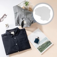 20 Pcs Folding Board Paper Clothes Folder Shirt Laundry Folding Board White
