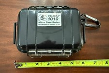 Pelican 1010 Micro Case Black Waterproof Hard Protective Case