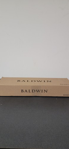 Baldwin Santa Cruz Handleset C Keyway Single Cylinder, Modern Knob, Reserve Coll