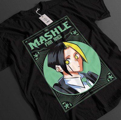 Mashle Shirt Mash Tshirt Lance T-Shirt Dot Top Finn Manga Abyss Anime Rayne Tee