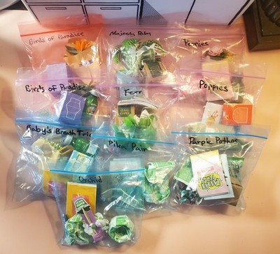 MGA Miniverse Make It Mini LOT Bundle of 10 LIFESTYLE Series 1 PLANTS NEW!