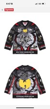 Supreme/ Wu-Tang Clan FW25 Hockey Jersey Limited Edition Size XL