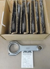 Eagle Crs6250b3d H-beam Connecting Rods 6.250 Long 2.100 Jrnl 4340 Steel 8pc