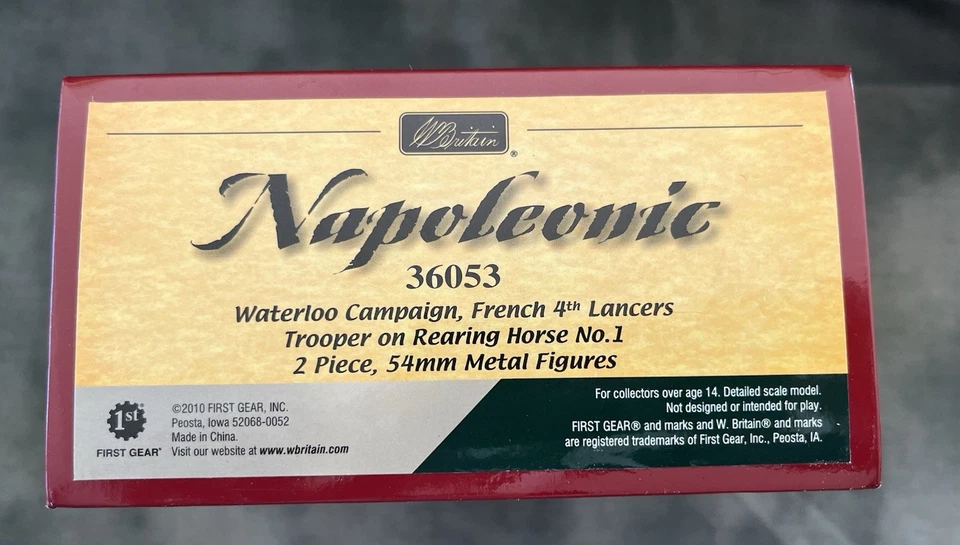 Lancer francés, guerras napoleónicas, Gran Bretaña Foto 3 de 3