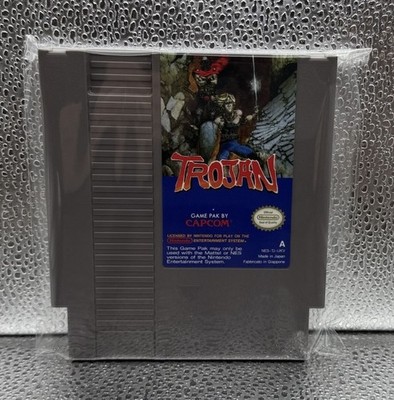 Trojan Nintendo NES Cart PAL 1988 #0060