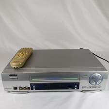 Victor HR-S300 S-VHS VCR Player Recorder w/ Remote Tested Working Japan tdGwMT
