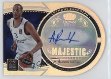 2024-25 Crown Royale EuroLeague Majestic Signatures 16/25 Anthony Randolph 3d3