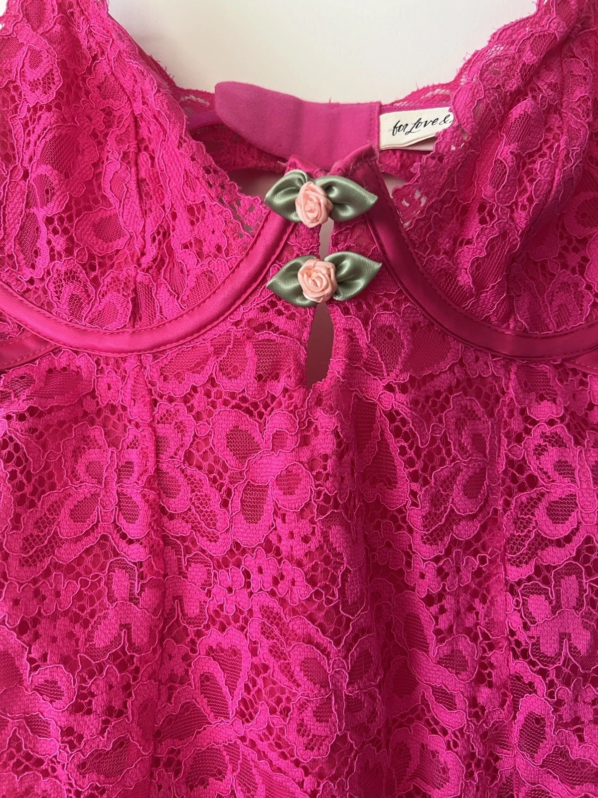 UNDERCOVER Abito segreto For Love And Lemons Victorias XS