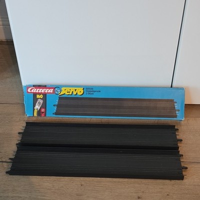 Carrera Servo 160 Doppelgerade 2 Stück 68509 Streckenteile 1:60 Schwarz