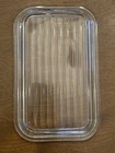 Vintage Pyrex 502-C Glass Ribbed Refrigerator Dish Lid Only