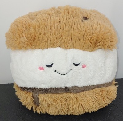 Squishables S'mores 7'' Plush Graham Cracker Marshmallow Stuffed Toy