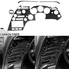 10x Real Carbon Fiber Full Interior Trim Kits Rhd For Toyota Supra A80 Mk4 93-99 10x Real Carbon Fiber Full Interior Trim Kits Rhd For Toyota Supra A80 Mk4 93-99