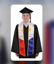 PHILIPPINES Flag Graduation Sash [LOT OF 8] Scarf Stole Studies PILIPINAS New