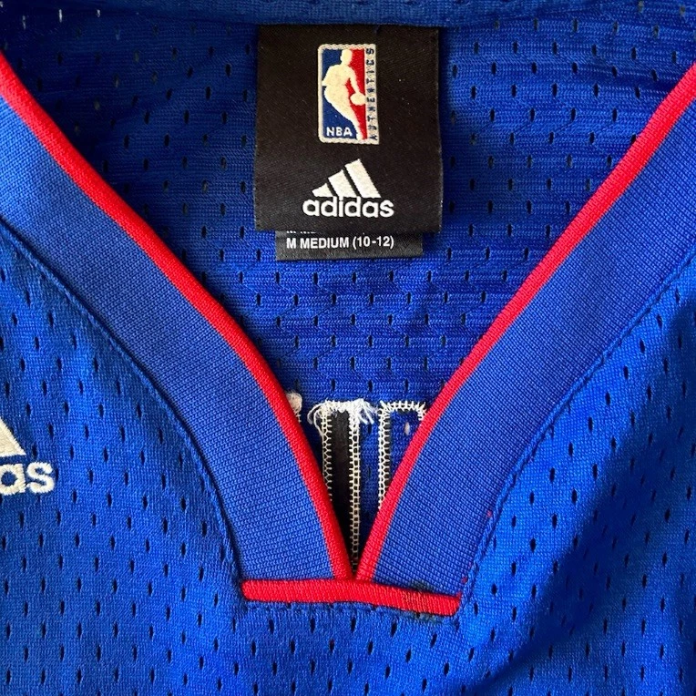 Adidas Detroit Pistons Richard Hamilton Away Jersey - Boys Medium 10-12 - Image 3 of 4