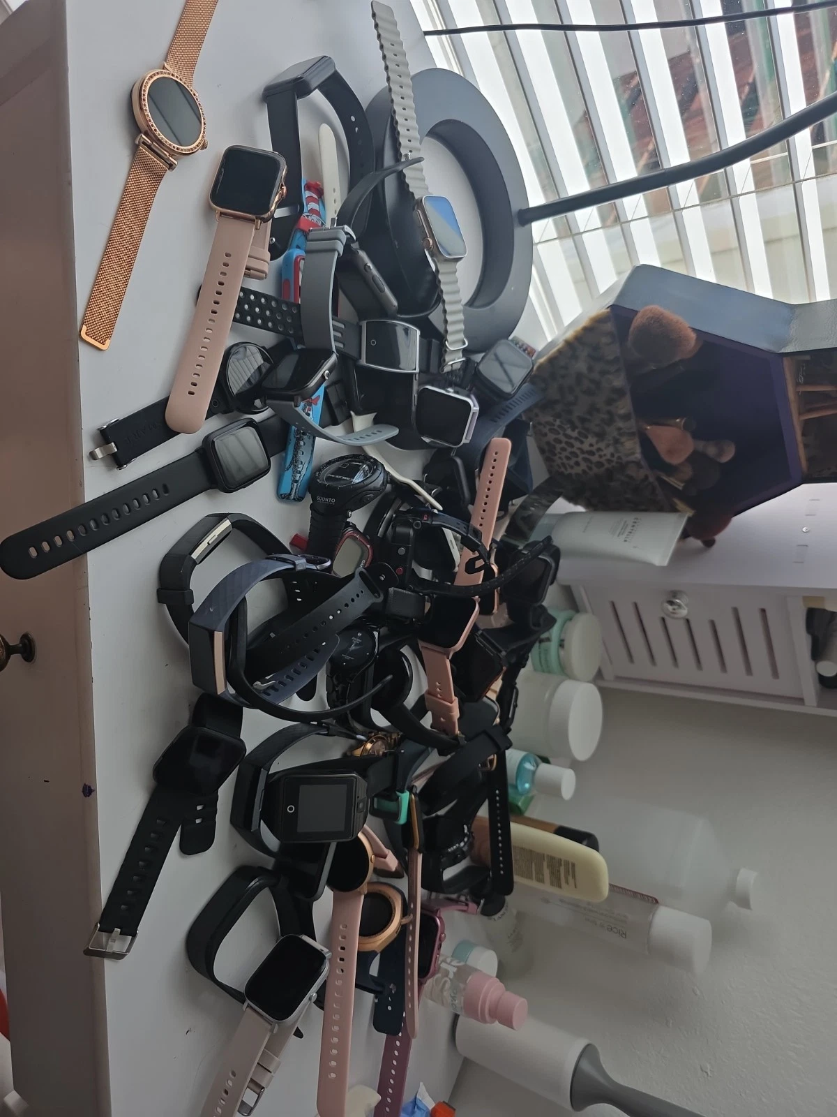 Lot 60+of Fitness Trackers / Smartwatches - Mixed Brands - Untested - AS IS