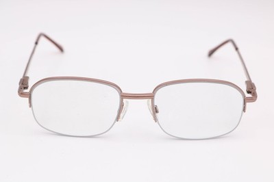 Modern Optical Greg Coffee Oval Eyeglasses Frames 54-16-145