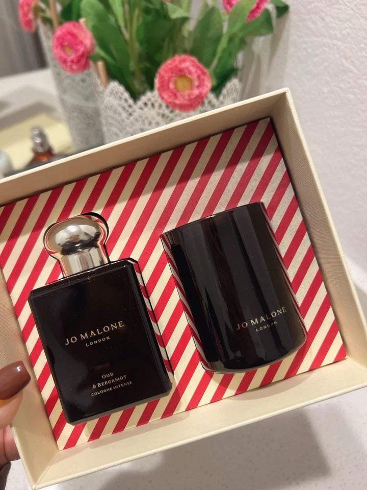Jo Malone Oud Y Bergamota Colonia Dúo Intenso Juego de 2 Piezas Nuevo en Caja Foto 2 de 4