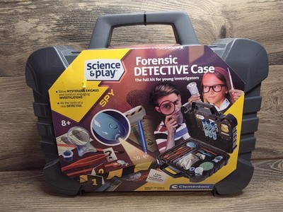Brand New Packaging Science And Play Forensic Detective Case Full Of Accessories