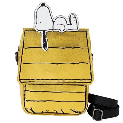 Loungefly Snoopy & Hundehütte | Peanuts Umhängetasche | 75th Anniversary Edition