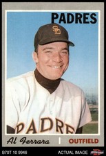 1970 Topps #345 Al Ferrara Padres 7 - NM