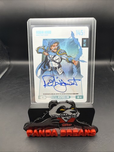 2026 Bo Jackson Battle Arena Robin Hood Ice Auto #39/50 Robin Yount Power 145