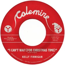Kelly Finnigan - I Can't Wait (for Christmas Time) / Snowy Night in Ohio - White