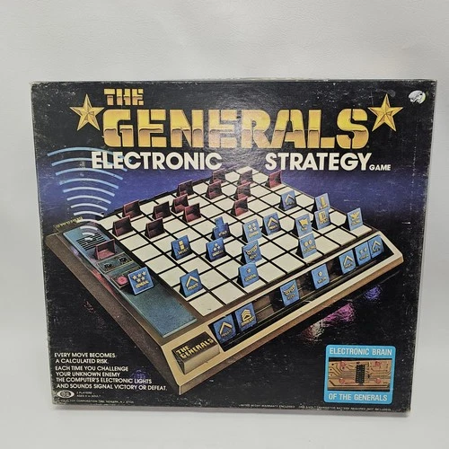 Rare 1979 The Generals Vintage Military Electronic Game Ideal No Instructions