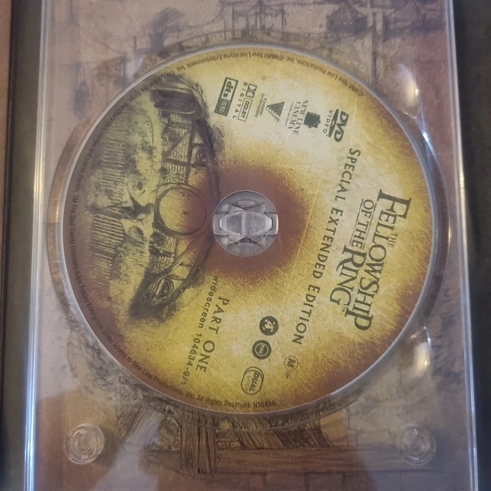 The Lord Of The Rings - Fellowship Of The Ring - Disc Special Extd Edtn - Reg4 - Image 4 of 4