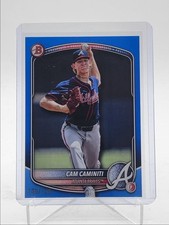 CAM CAMINITI 2025 BOWMAN DRAFT BLUE BORDER PAPER BRAVES 150/150 Q5584