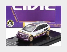 Paragon-Models Pa-66351 Honda - Civic Type R Ep3 Silk Cut Racing 2001 - White Pu