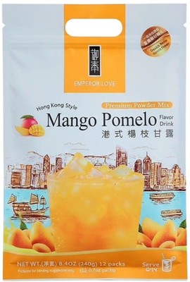 Emperor Love Mango Pomelo Premium Drink Mix   Dessert Beverage   12 Sachets 240g