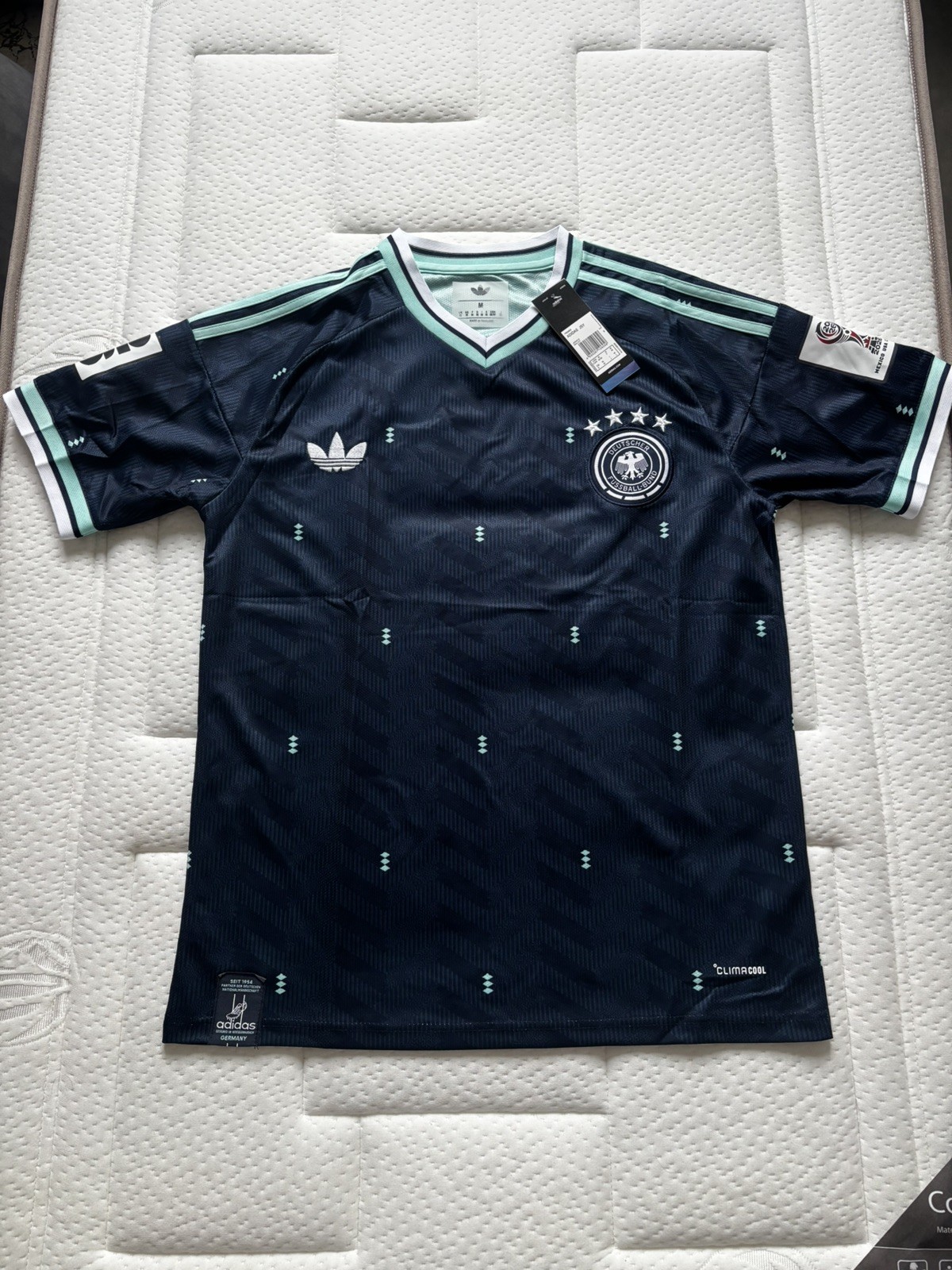 Maillot Allemagne Extérieur 2026 vêtement de sport homme pour entraînement de foot