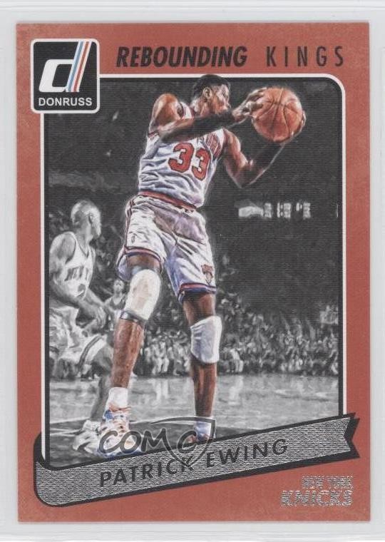 2015-16 Panini Donruss Rebounding Kings Patrick Ewing #20 HOF 0q0