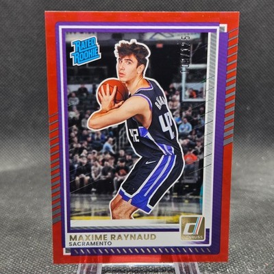 Maxime Raynaud 2025-26 Donruss Basketball Rated Rookie Fireworks /125 Kings #29