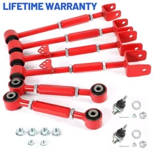 Suspension Rear Camber Control Arms Toe Kit for Accord TL 08-2013 Powder Coated
