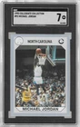 Michael Jordan 1990 North Carolina Collegiate Collection #93 Card SGC 7