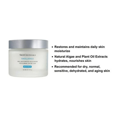 SkinCeuticals Emollience Restorative Moisturizer Cream 60ml 2 fl oz NEW, SEALED