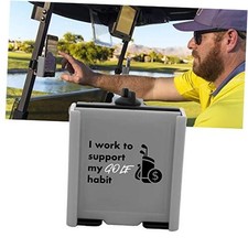 Phone Caddy   Funny Quotes Golf Cart Phone Holder with Secure Strap for Work