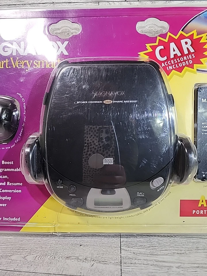 Philips Magnavox AZ7265 Leitor de CD Portátil Adaptador de Carro e Fonte de Alimentação Novo - Imagem 3 de 4