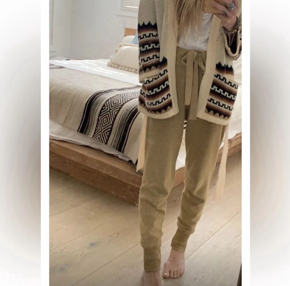 Jen’s Pirate Booty Nuevo sin Etiquetas Chill Out Jogger en Swiss Alp Stripe Pequeño Foto 4 de 4