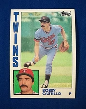 1984 TOPPS #491 BOBBY CASTILLO TWINS NM-MT or BETTER 1981 WS CHAMP (LAD)