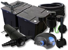 Zestaw filtrów SunSun 60000l staw 36W UVC 100W pompa wąż skimmer fontanna