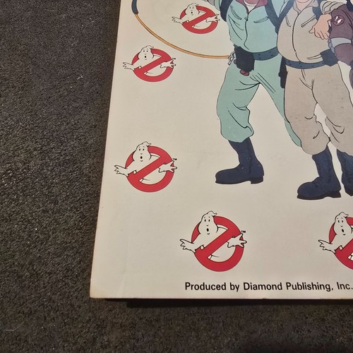 1986 Hasbro Diamond THE REAL GHOSTBUSTERS Play & Activity Sticker Book HTF - Picture 9 of 17