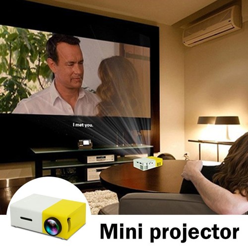 Mini Proyector LED HD Portátil WIFI 1080P Home Theater USB HDMI AV SD eBay