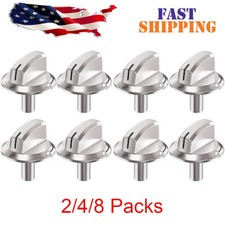 NEW 2/4/8PCS Stove Knobs For Frigidaire Range Cooktop Knob 5304525746 5304504839