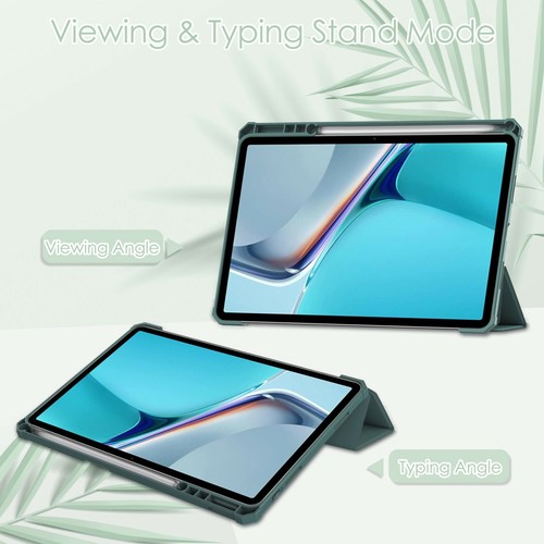 For Huawei MatePad 11 2021 Folio Leather Pen Holder Auto Smart Clear Case Cover - Picture 38 of 50