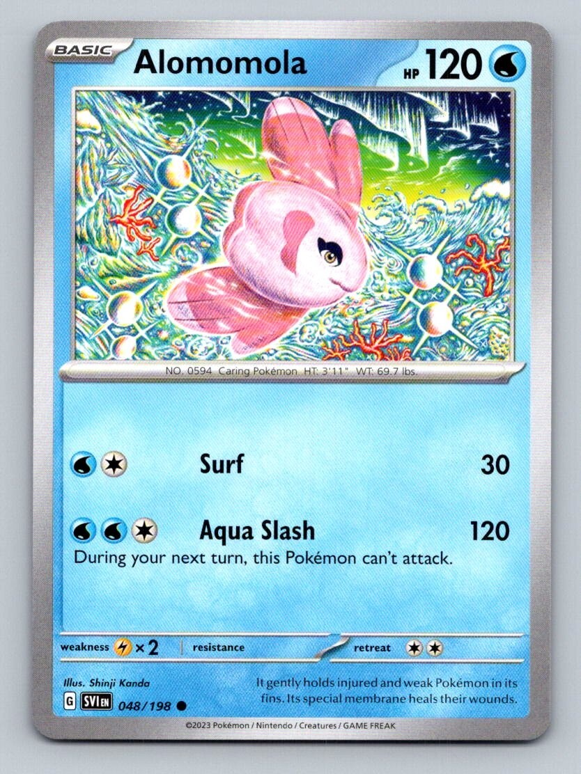 2023 Pokemon Card Scarlet & Violet Alomomola 48/198
